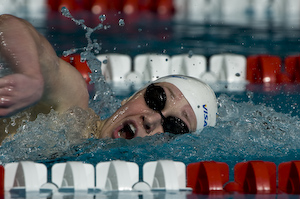 Katie Hoff wins 400 IM at 2008 Toyota Grand Prix at OSU.