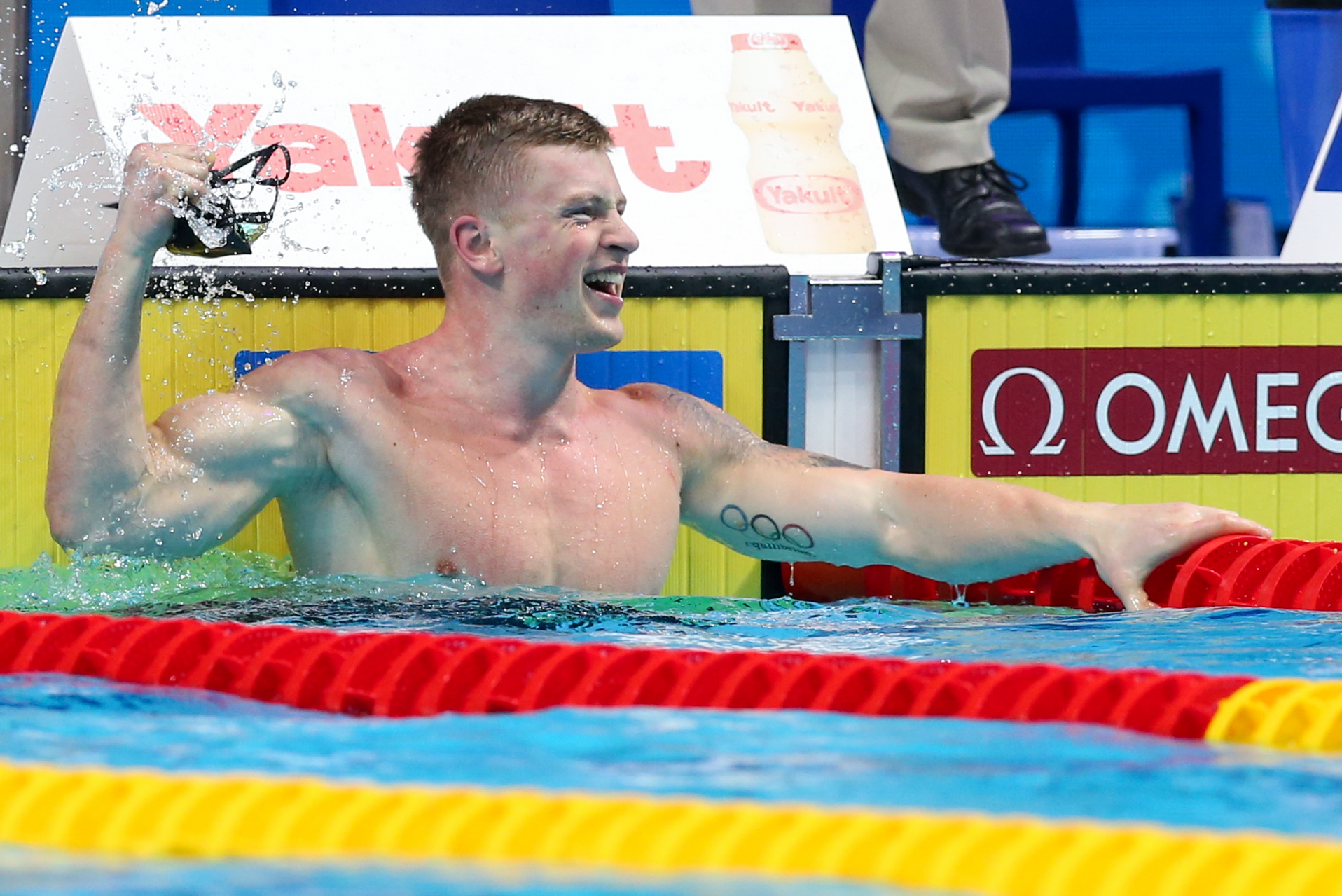 25.07.2017, Budapeszt, Fina World Swimming Championships, Plywanie, Mistrzostwa Swiata, Adam Peaty (GBR), Fot. Tomasz Jastrzebowski / Foto olimpik *** Usa il credito dal campo di credito ***