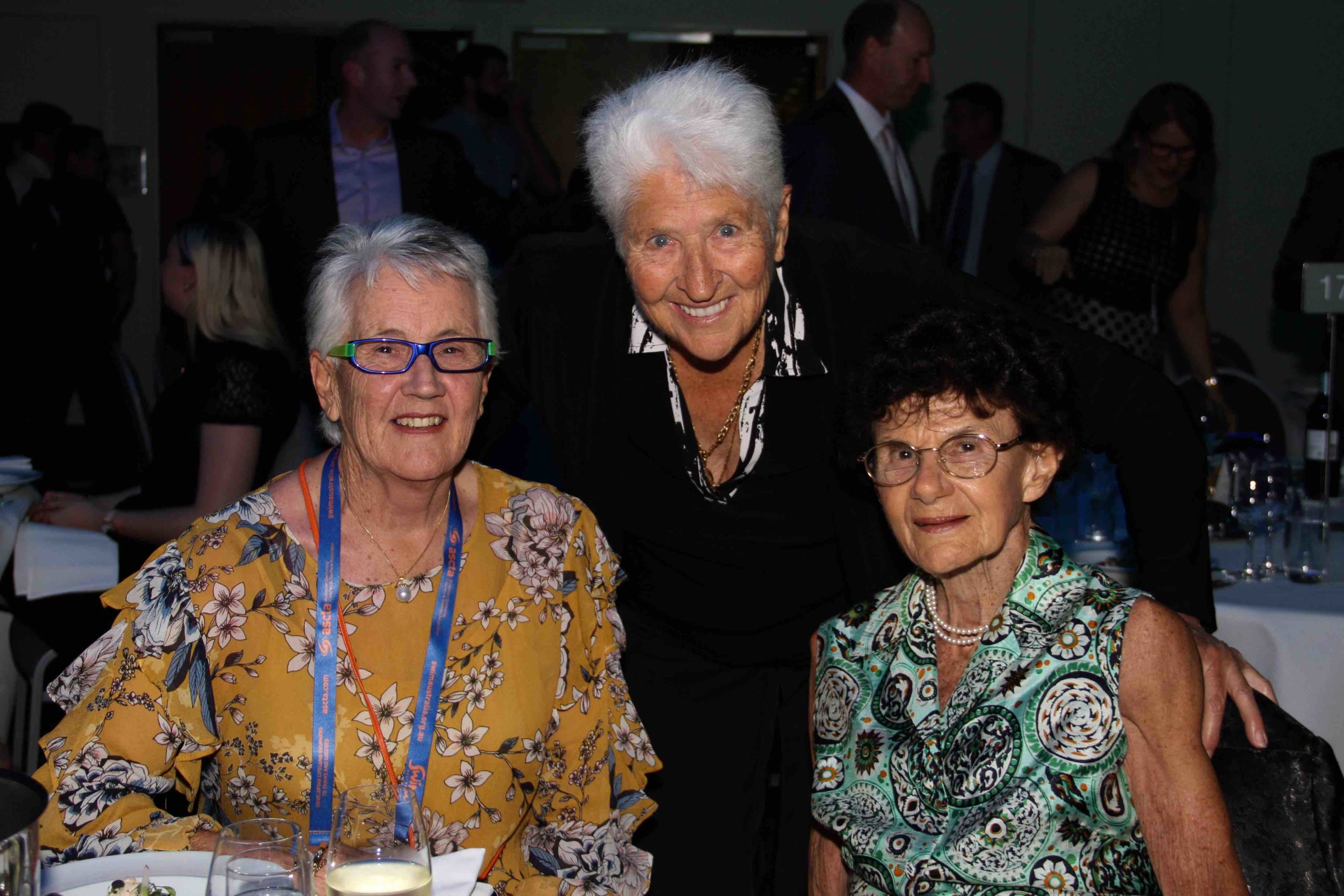 Carol Gathercole, Dawn Fraser, Ursula Carlile