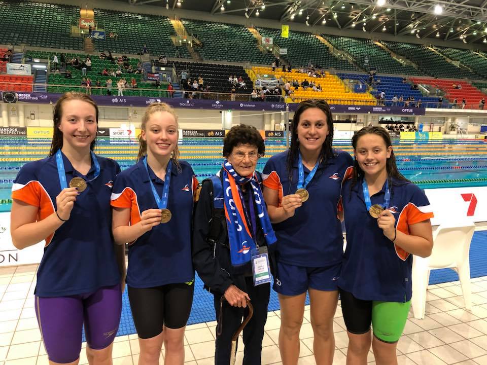 URSULA CARLILE AND SWIMMERS