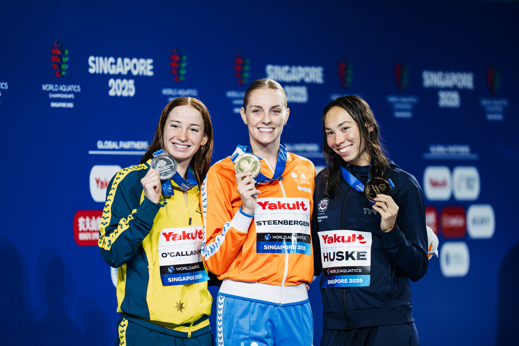 Marrit Steenbergen, Mollie O'Callaghan, Torri Huske