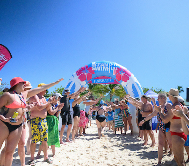 Ocean Swim Fiji - Finish