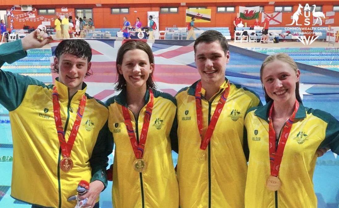 Australia's Mixed 4x200m freestyle 