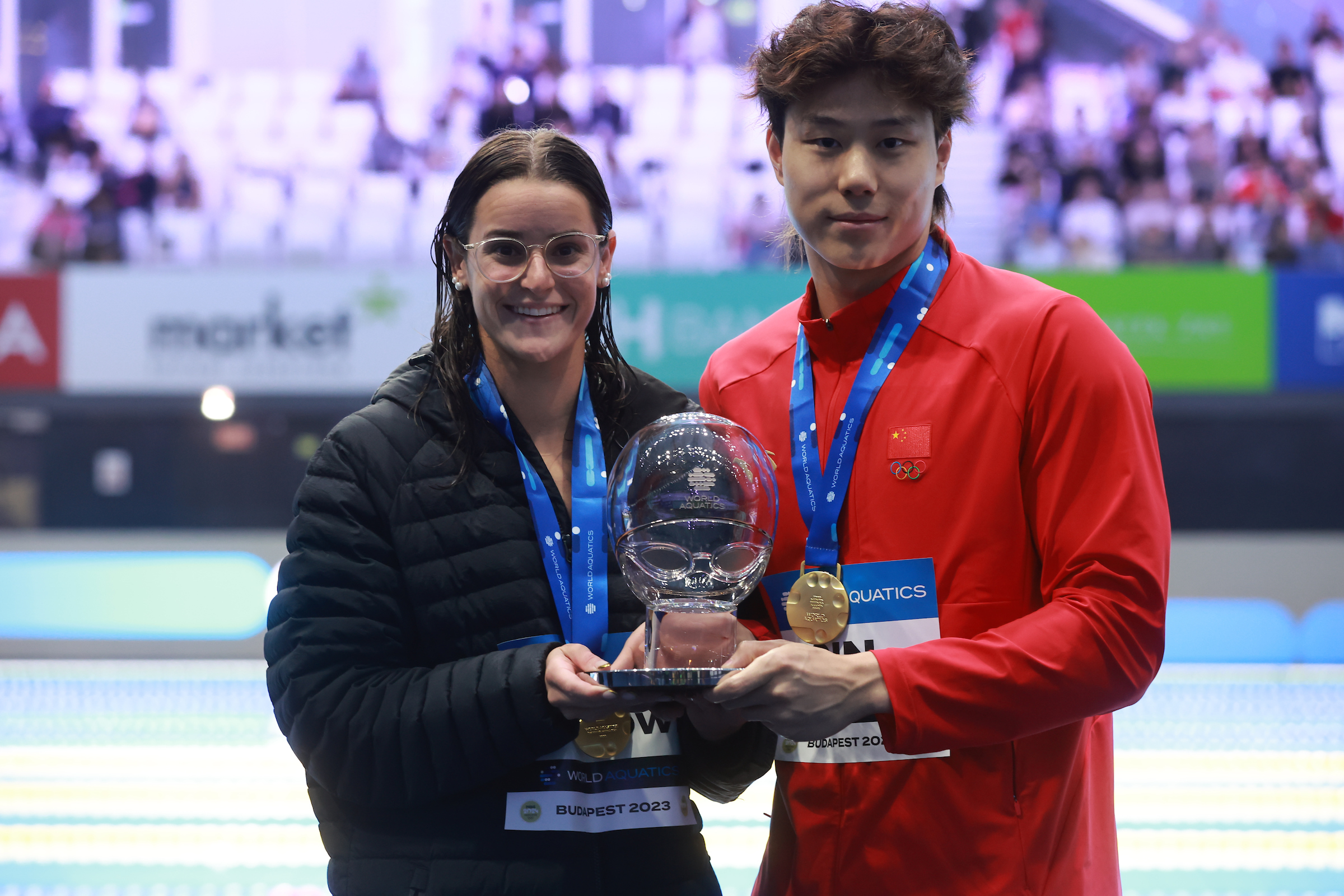 Kaylee McKeown & Qin Haiyang