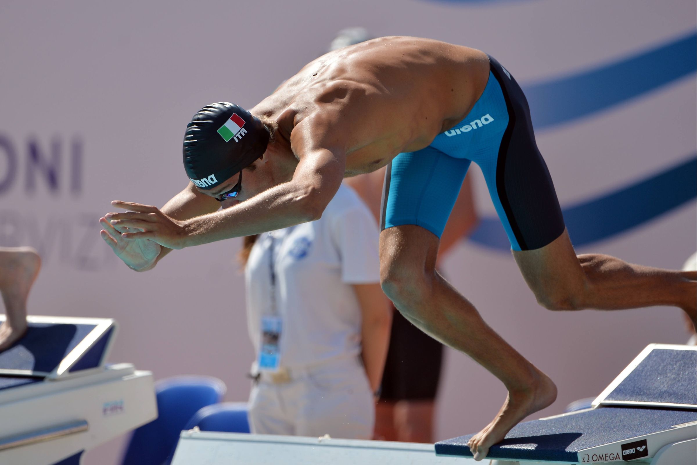 Gregorio Paltrinieri With 1500 Free World Best in Italy