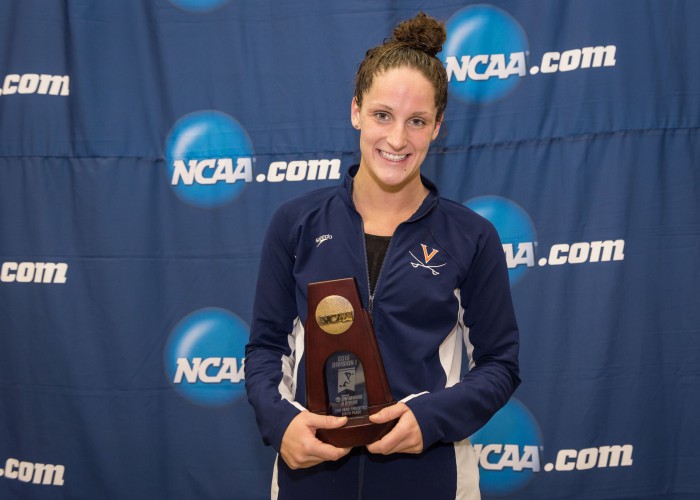 2016.03.18 2016 Womens NCAA Swimming Championships_Virginia Leah Smith