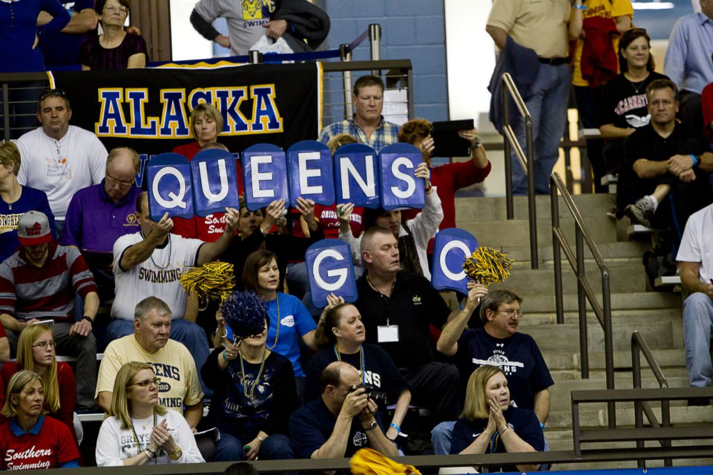 queens-cheering-section
