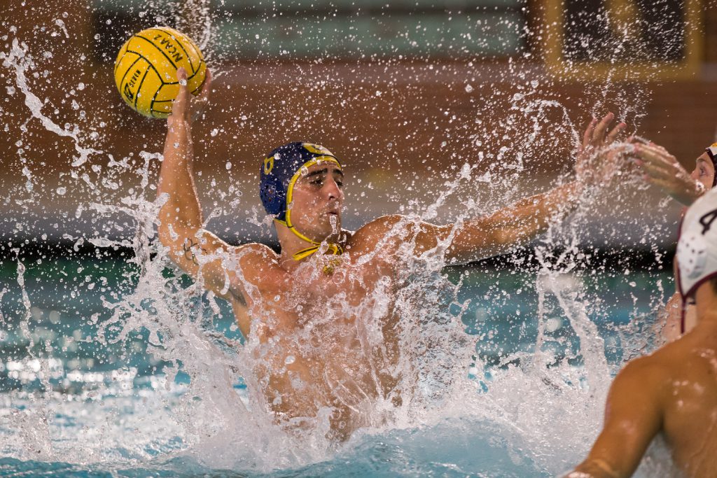 December 2, 2017; Uytengsu Aquatics Center, Los Angeles, California, USA; Waterpolo: NCAA: Harvard University vs University of Southern California Trojans; Photo credit: Catharyn Hayne- KLC fotos