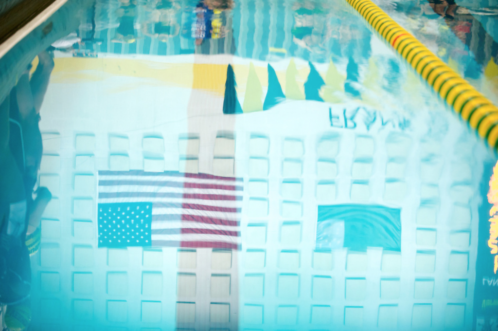 pool-reflection-lane-line