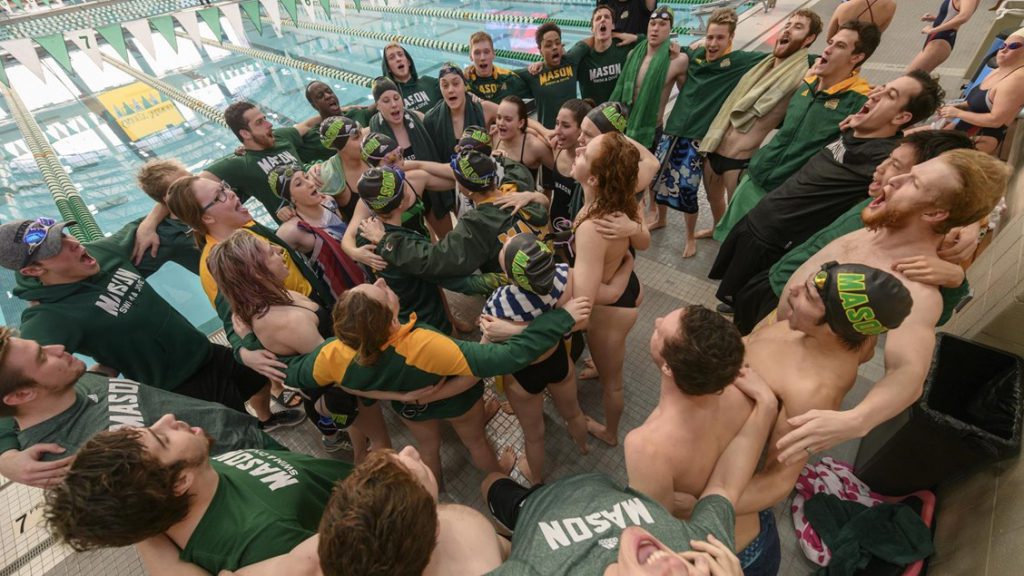 george mason team cheer