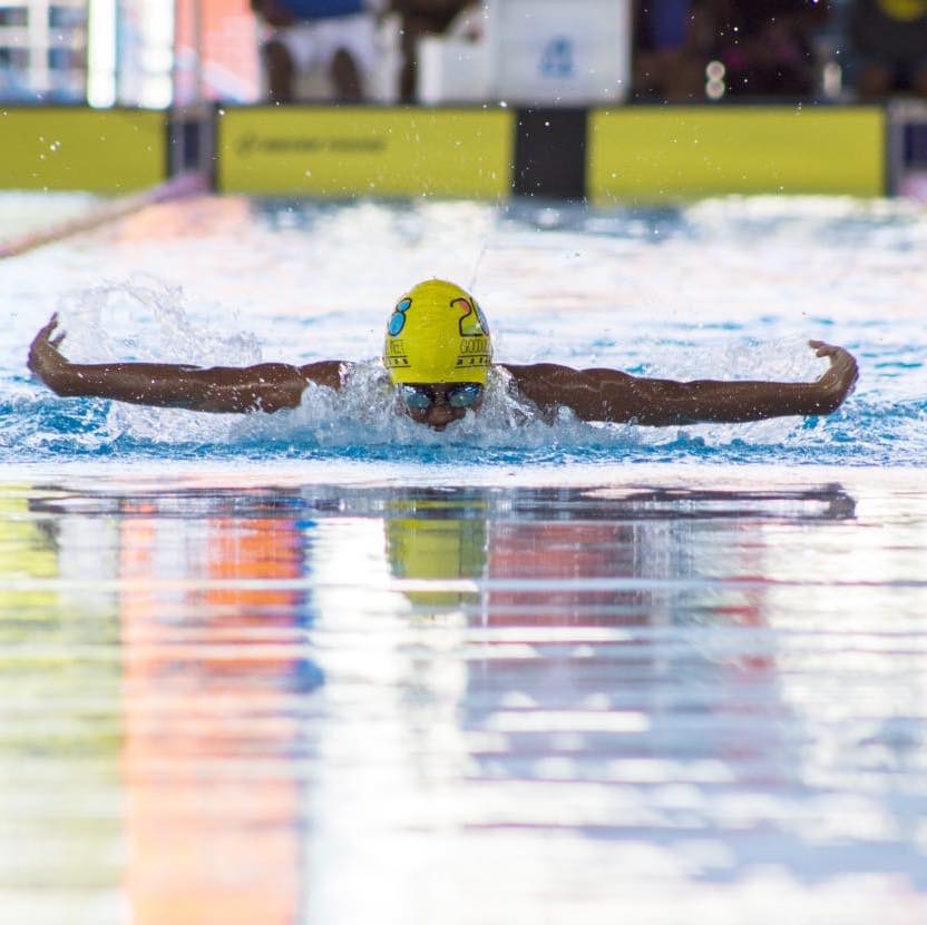 Mark Rivas athlete, butterfly stroke