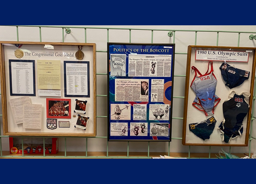 Swimming World November 2020 Highlights From The International Swimming Hall of Fame 1980 Moscow Olympics Exhibit