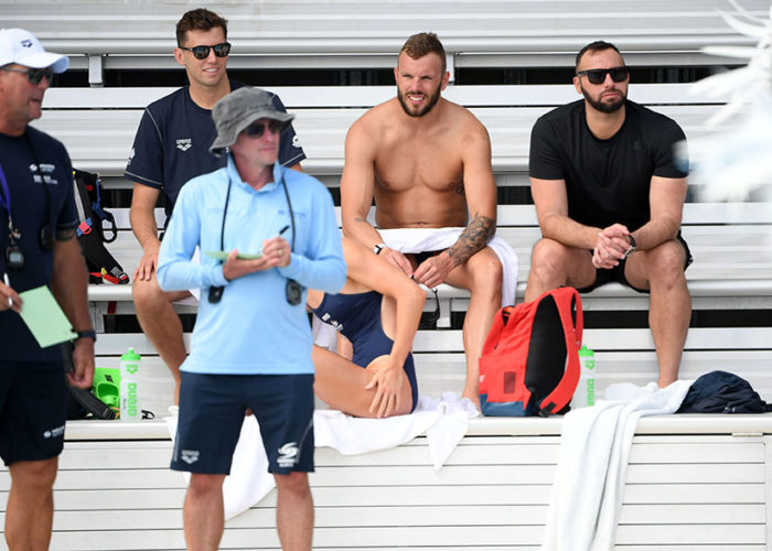 NEC Chris Mooney Tom Fraser Holmes Kyle Chalmers Ian Thorpe Shannon Rollason