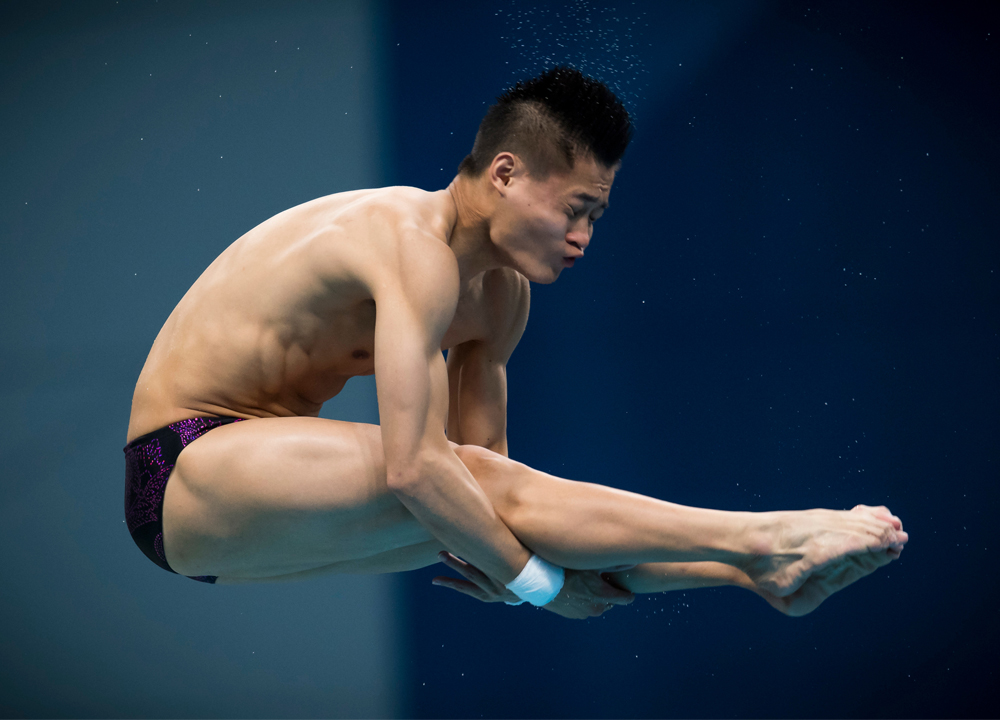 Swimming World April 2021 - Olympic Diving Preview - Yang Jian by Giorgio Perottino