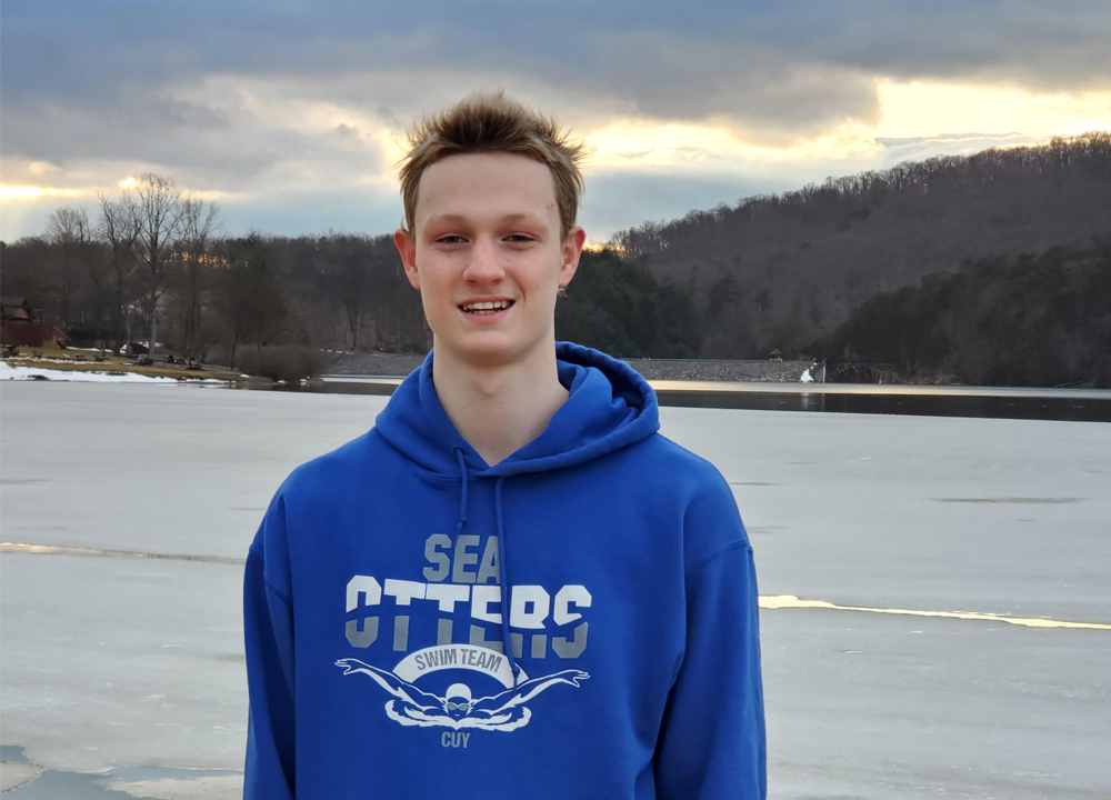 Swimming World April 2021 - Up and Comers - Cumberland YMCA Sea Otters Daniel Diehl