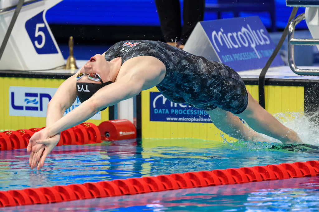 DAWSON Kathleen GBR Great Britain WOMEN - 100M BACKSTROKE Swimming Budapest - Hungary 21/5/2021 Duna Arena XXXV LEN European Aquatic Championships Photo Giorgio Perottino / Deepbluemedia / Insidefoto
