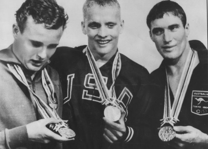 02 Schollander (1964 400 free Olympic medalists)--ISHOF