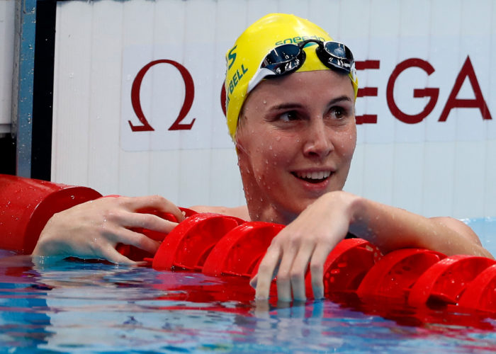 Bronte Campbell smile