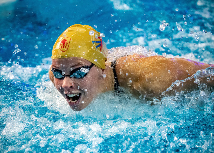 HANSSON Louise TOR Toronto Titans (TOR) ISL International Swimming League 2021 Match 9 day 1 Piscina Felice Scandone Napoli, Naples Photo Giorgio Scala / Deepbluemedia / Insidefoto