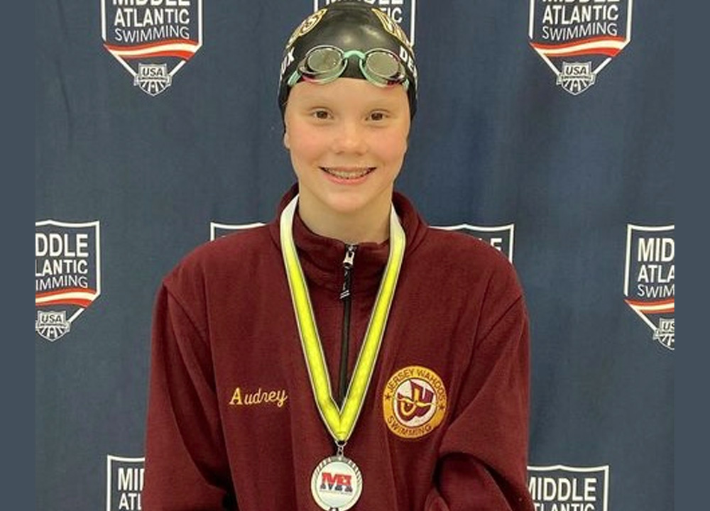 Swimming World November 2021 - Special Sets - Jersey Wahoos' Audrey Derivaux - Killer Queen