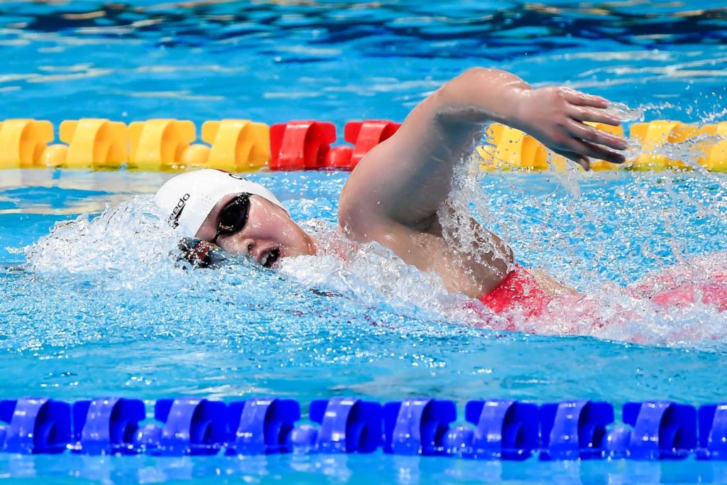 LI-Bingjie-CHN 800m Freestyle Women Heats Abu Dhabi - United Arab Emirates 17/12/2021 Etihad Arena FINA World Swimming Championships (25m) Photo Andrea Staccioli / Deepbluemedia / Insidefoto