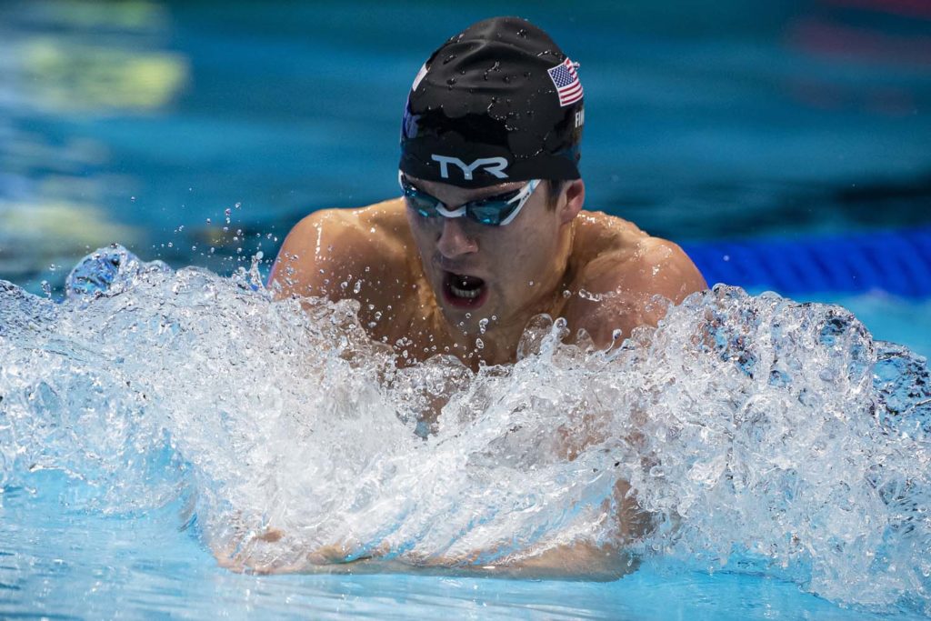 FINK Nic USA gold medal Swimming Mens' 200m breaststroke final Abu Dhabi - United Arab Emirates 18/12/21 Etihad Arena FINA World Swimming Championships (25m) Photo Giorgio Perottino / Deepbluemedia / Insidefoto