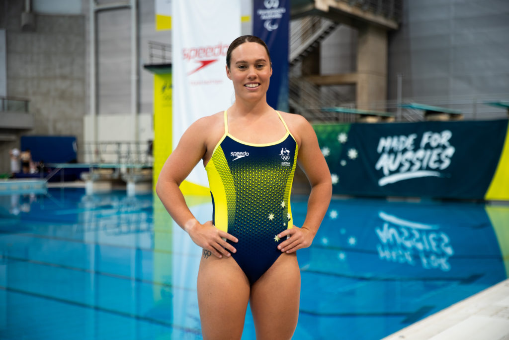 Chelsea Gubecka SPEEDO LAUNCH