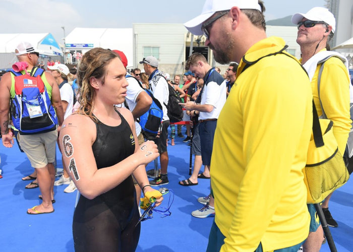 GWANGJU OPEN WATER Chelsea Gubecka and Rob Van Der Zant