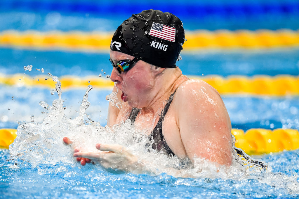 KING Lilly USA 100m Breaststroke Women Semifinal Swimming FINA 19th World Championships Budapest 2022 Budapest, Duna Arena 19/06/22 Photo Andrea Staccioli / Deepbluemedia / Insidefoto