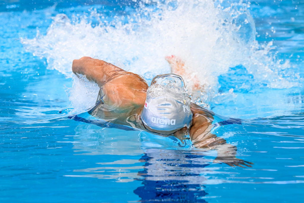Jordan Crooks of Cayman Islands competes in the 50m Freestyle Men Heats during the FINA Swimming Short Course World Championships at the Melbourne Sports and Aquatic Centre in Melbourne, Australia, December 16th, 2022. Photo Giorgio Scala / Deepbluemedia / Insidefoto