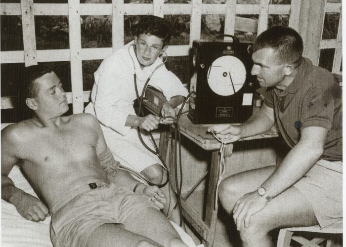 Forbes and Ursula with Terrry Gathercole