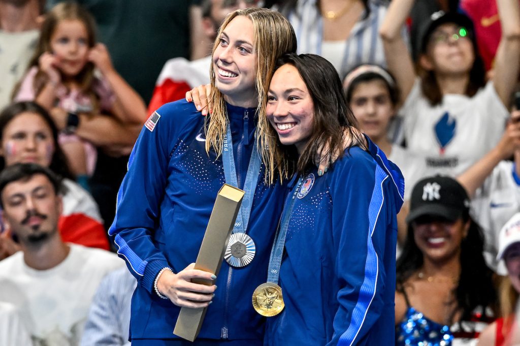 gretchen walsh, torri huske-paris-olympics-us-national-championships