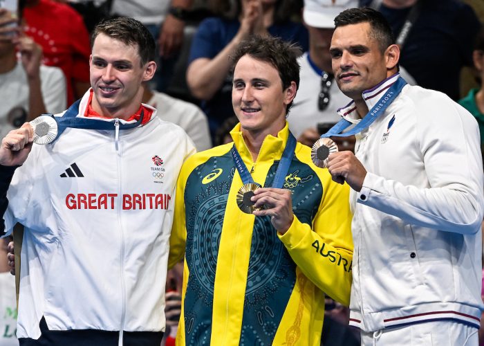Cam McEvoy, Ben Proud, Florent Manaudou