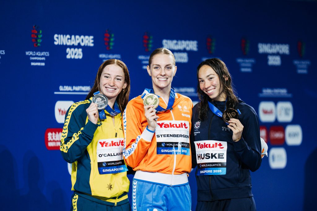 Marrit Steenbergen, Mollie O'Callaghan, Torri Huske