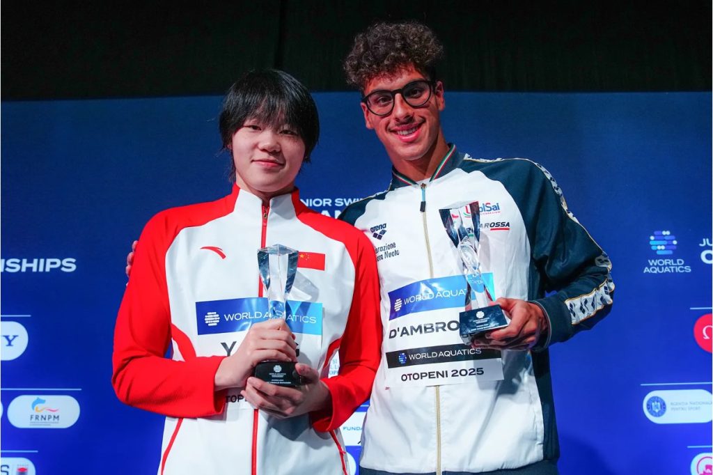 Yang Peiqi and Carlso D'Ambrosio