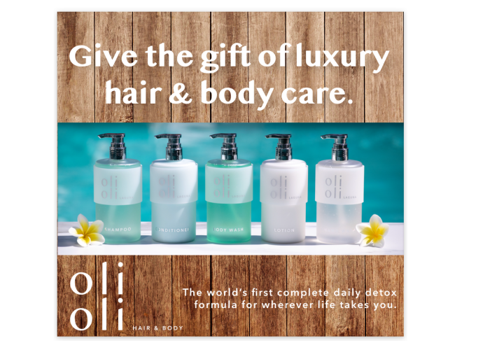 Oli Oli hair care gift for swim parents