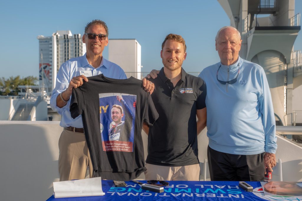 International Swimming Hall of Fame - James Lichtenstein Signing