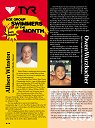 TYR Swimmers of the Month for January