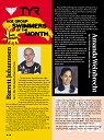 TYR Swimmers of the Month for February