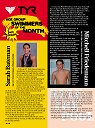 TYR Swimmers of the Month for May