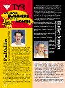 TYR Swimmers of the Month for June