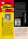 TYR Swimmers of the Month for November