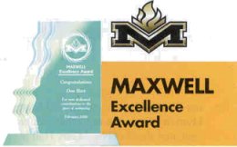 Maxwell Medals